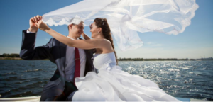 Wedding on a yacht