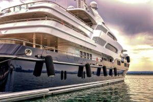 a cruise on the sea